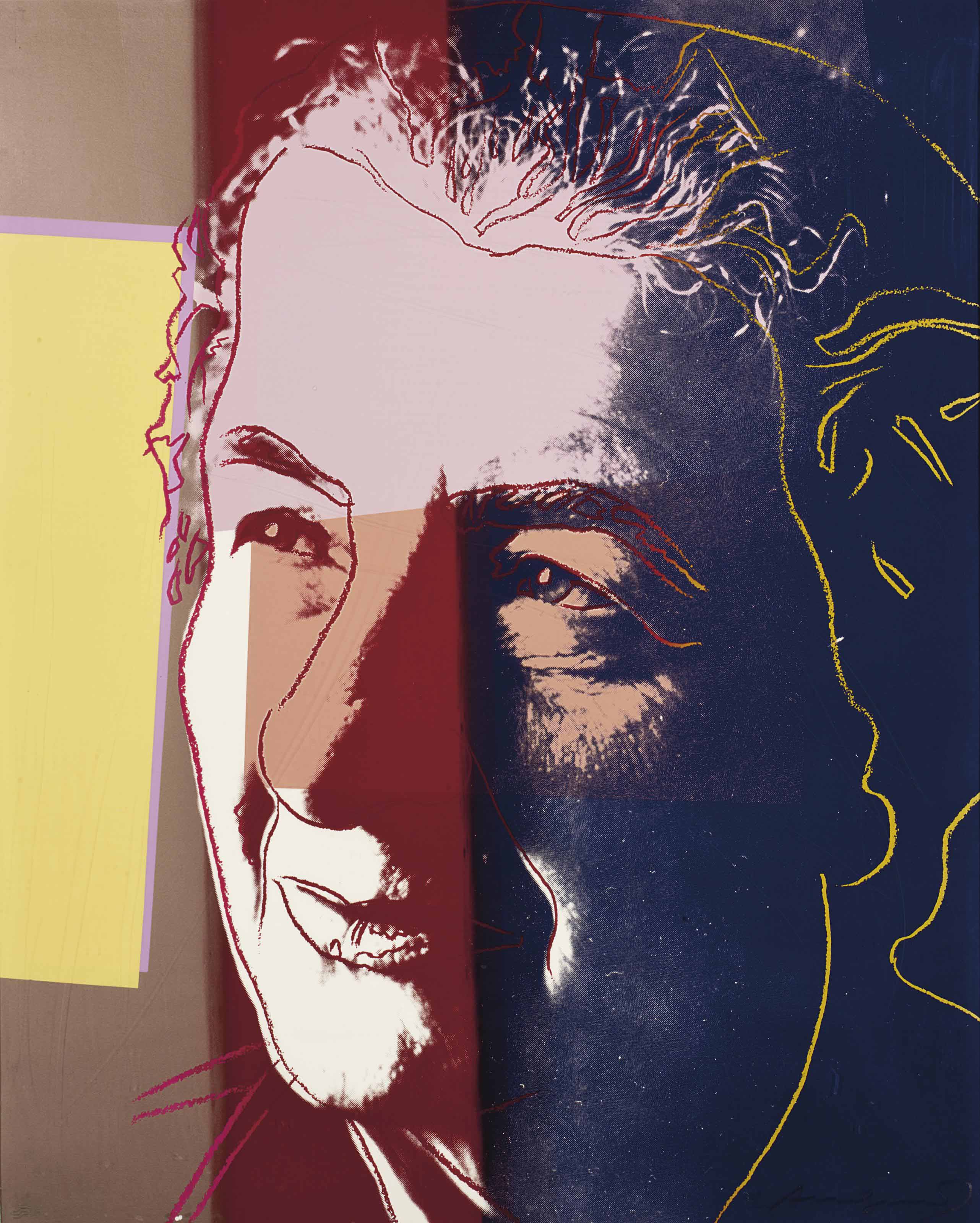 Andy Warhol - Golda Meir, from Ten Portraits of Jews of the Twentieth Century