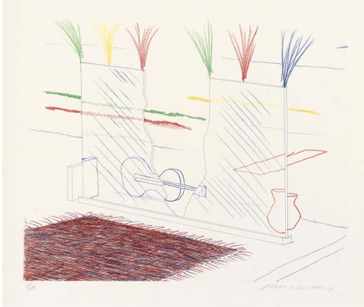 David Hockney - On it may stay his eye