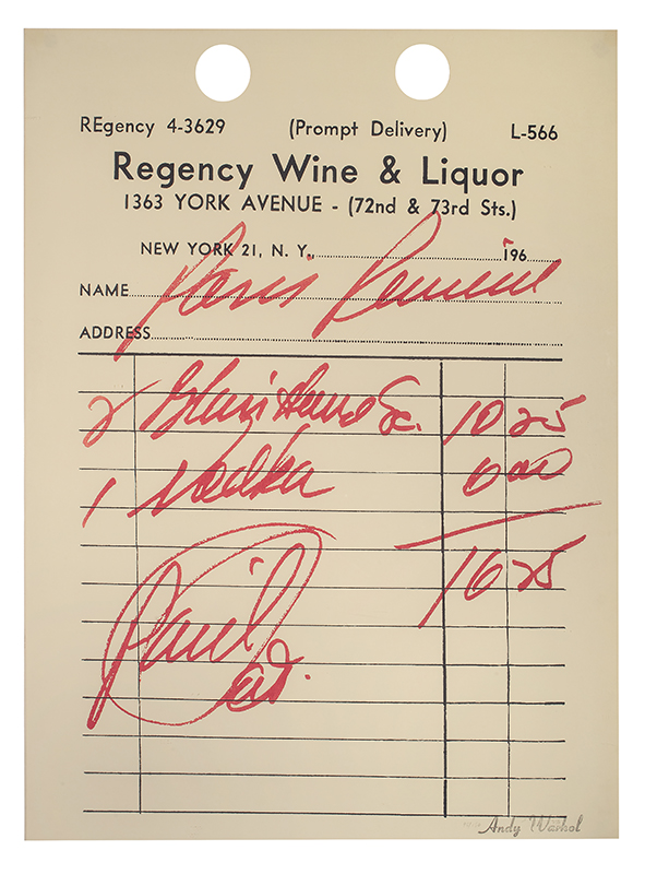 Andy Warhol - Paris Review