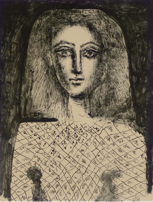 Pablo Picasso - Le Corsage à Carreaux