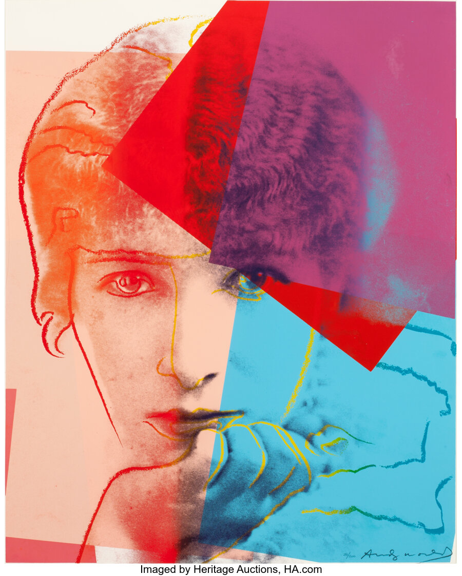 Andy Warhol - Sarah Bernhardt (from Ten Portraits of Jews of the Twentieth Century)