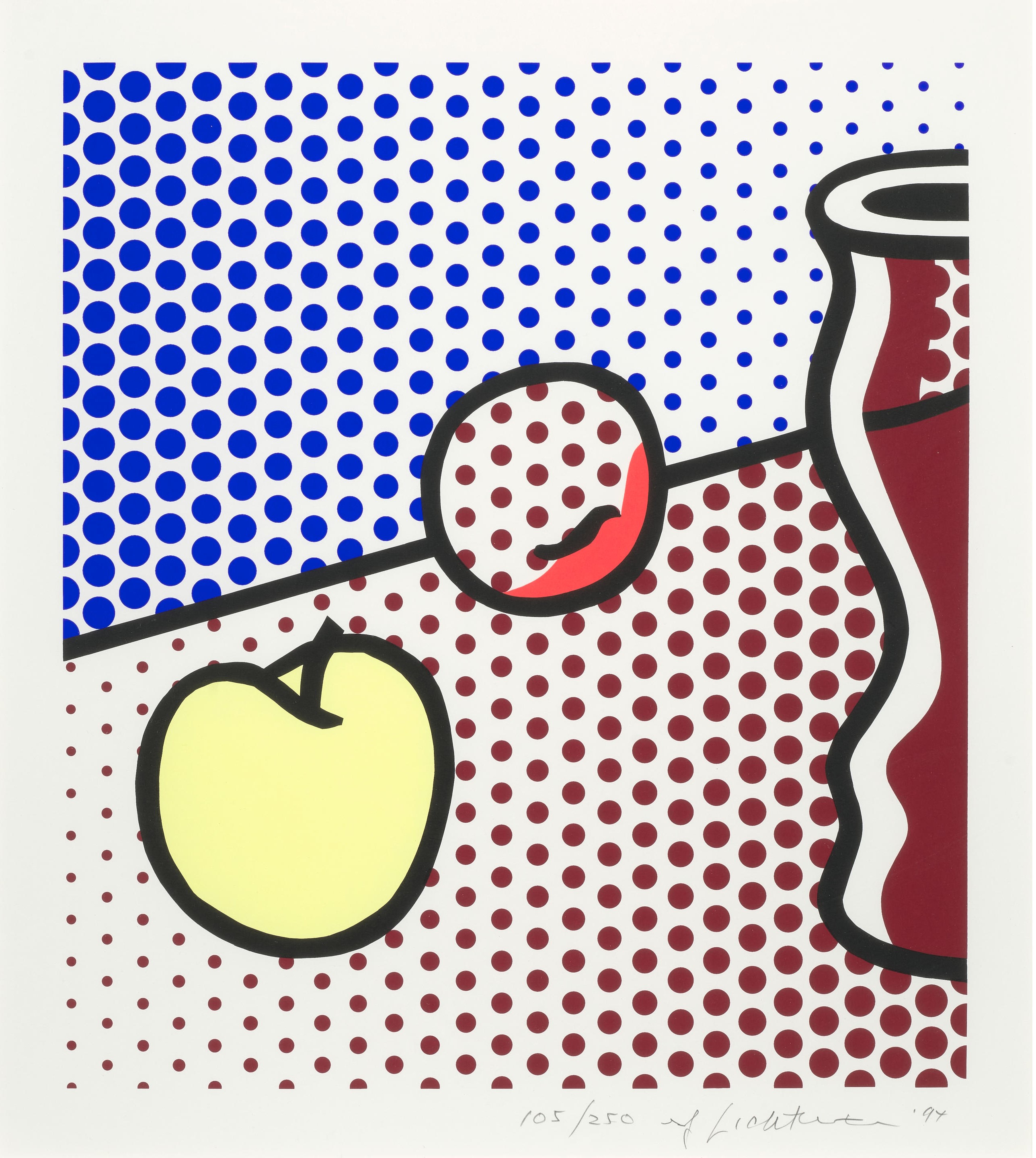 Roy Lichtenstein - Still Life with Red Jar
