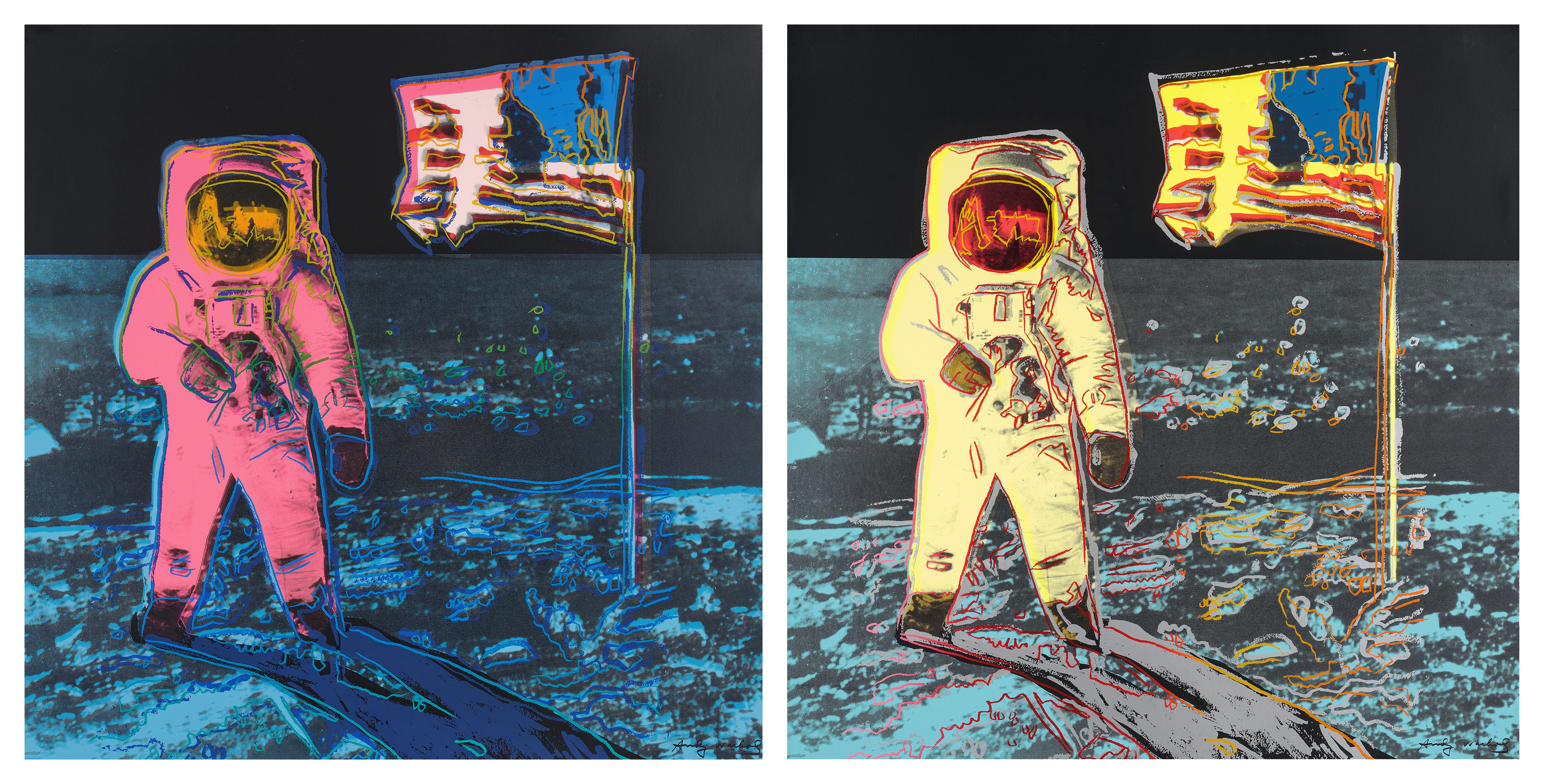 Andy Warhol - Moonwalk (F. & S. II.404-405)