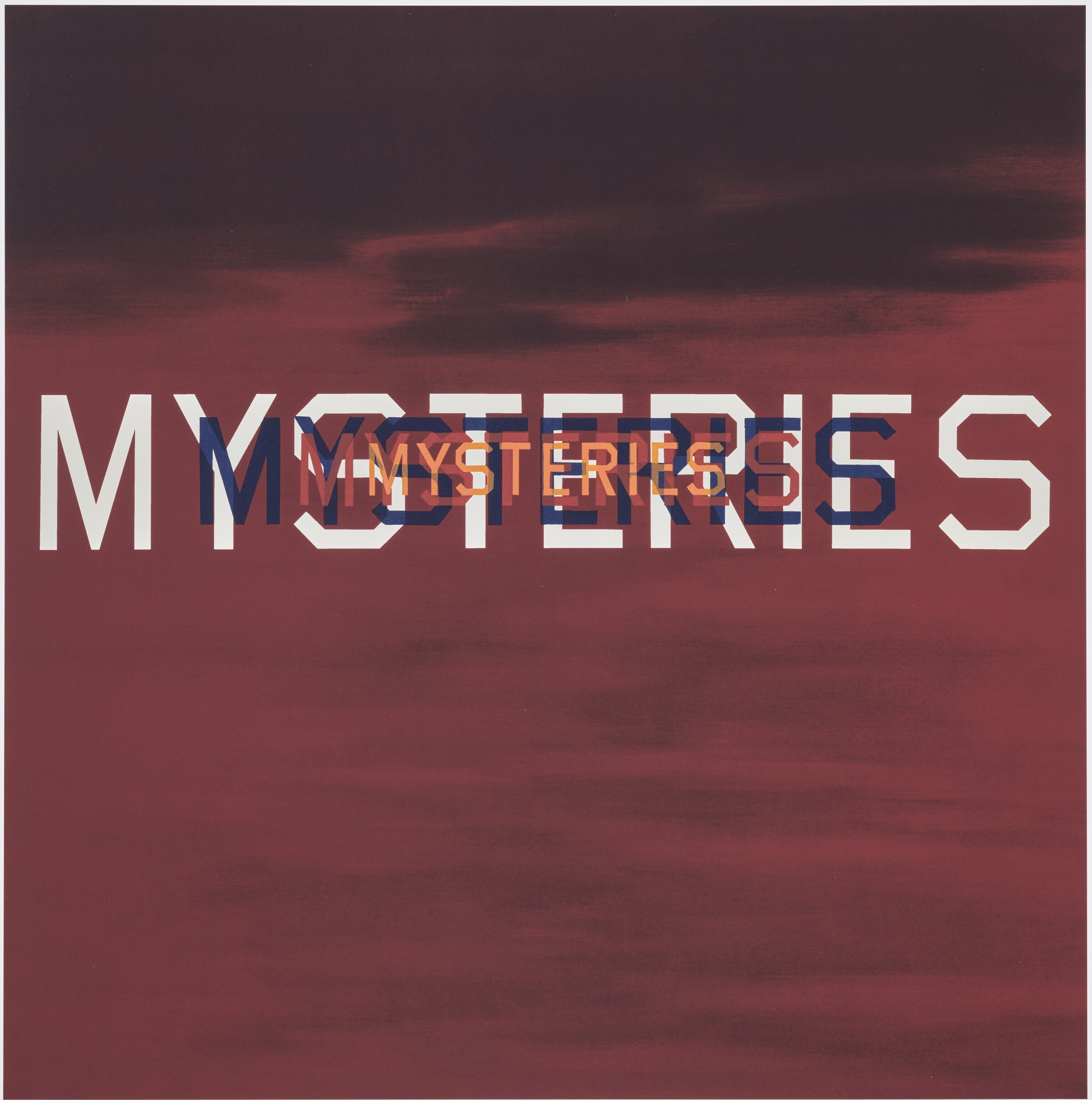 Ed Ruscha - Mysteries