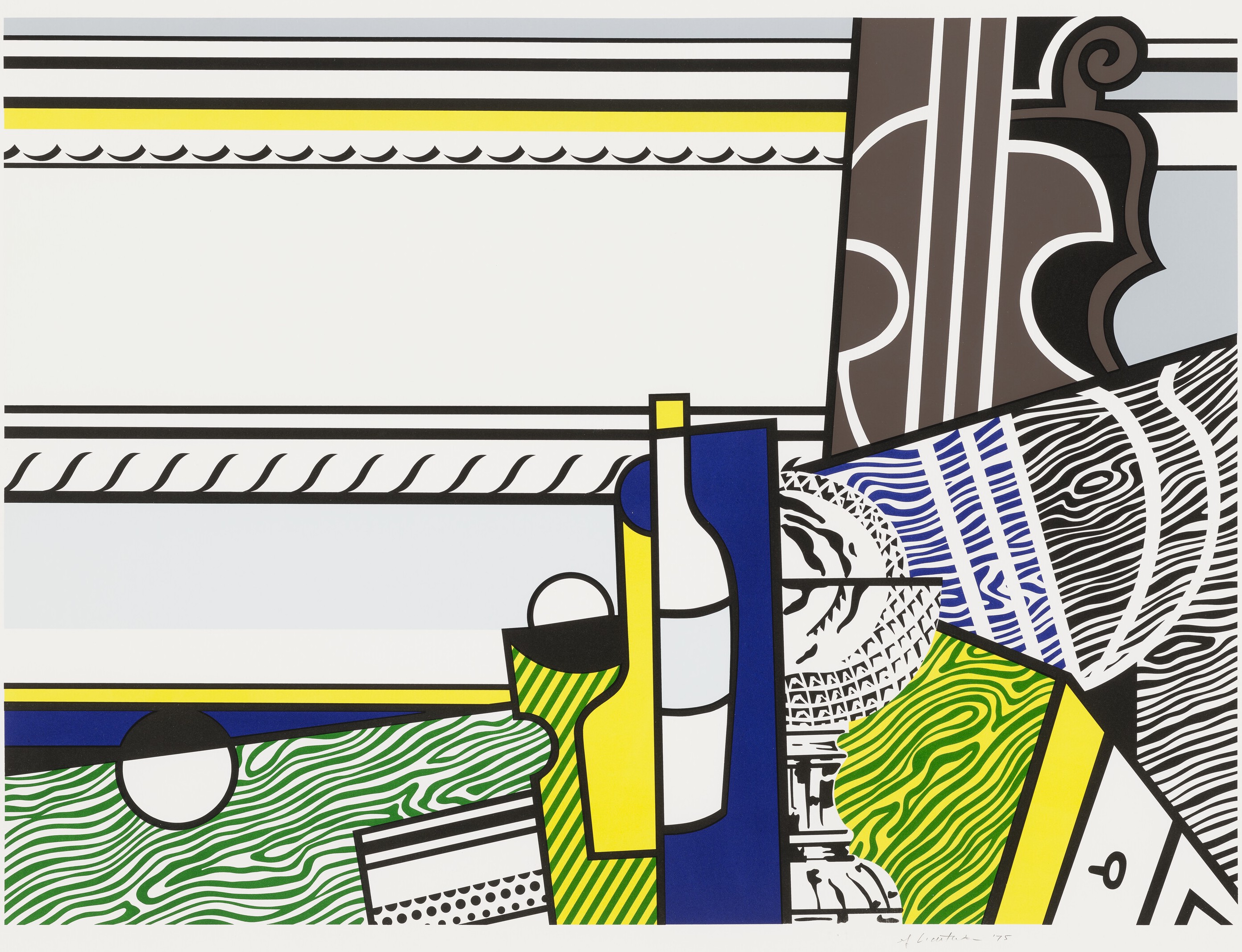 Roy Lichtenstein - Still Life with Crystal Bowl