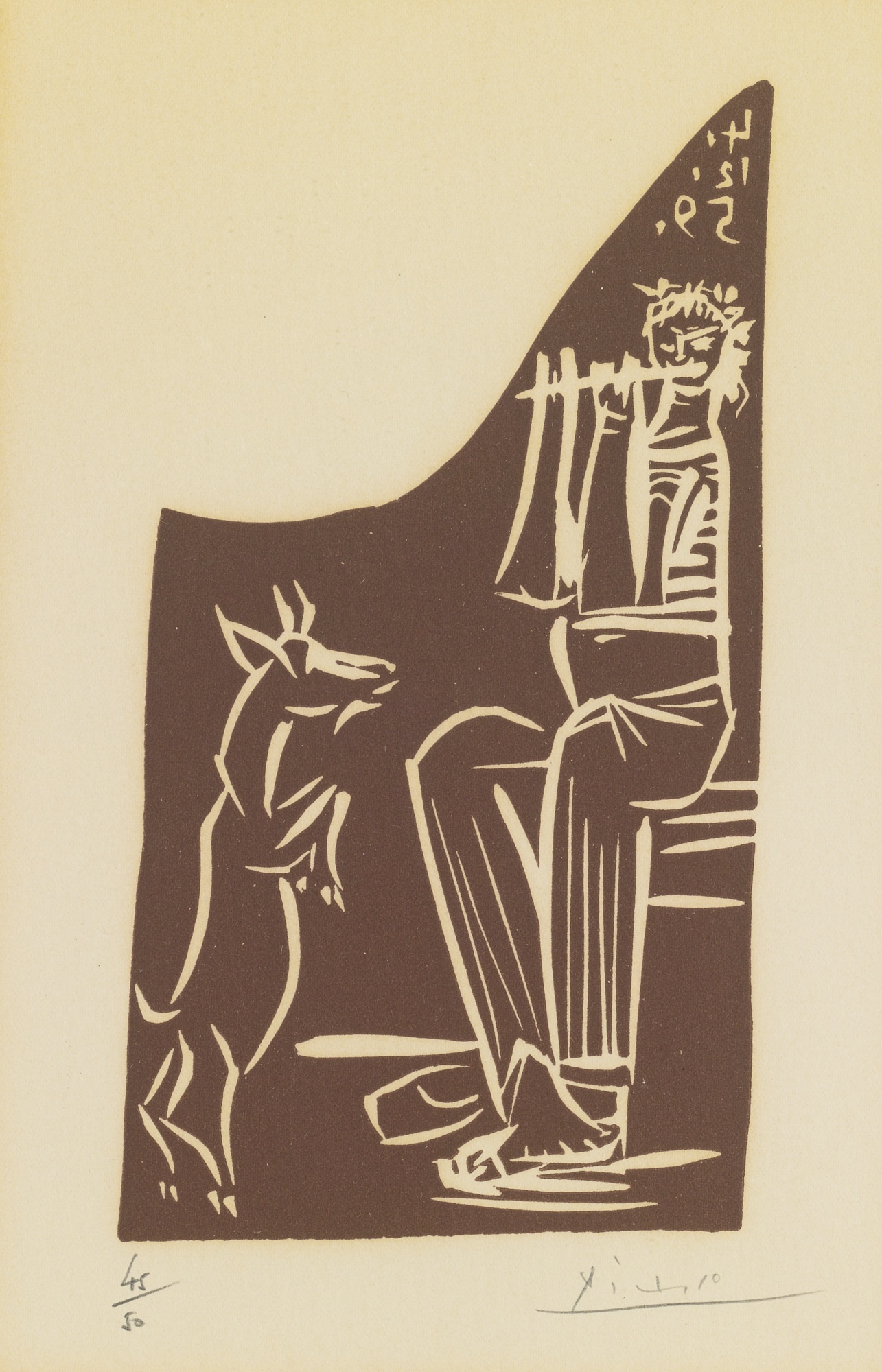 Pablo Picasso - Faune et Chèvre