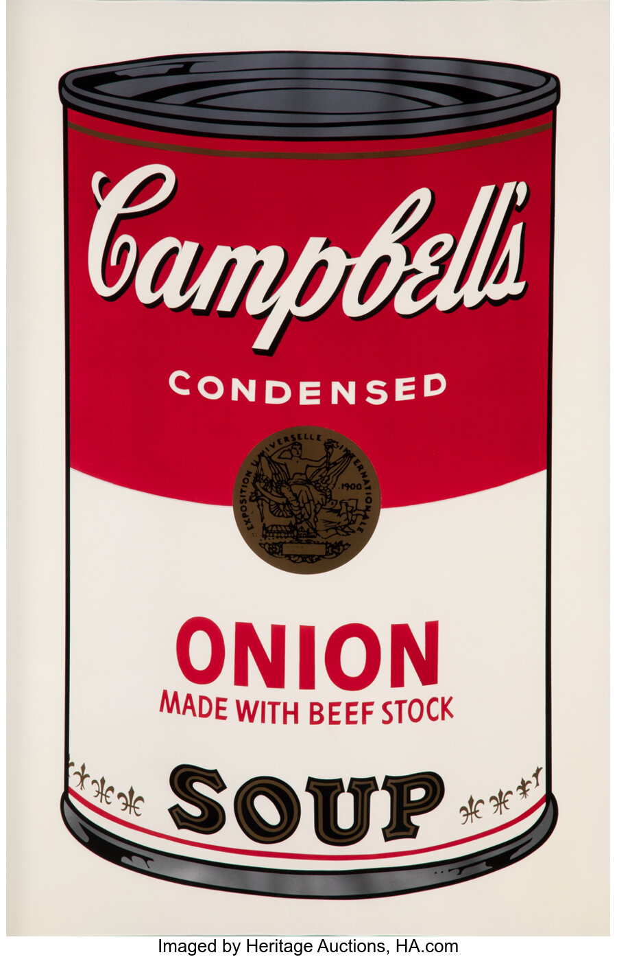 Andy Warhol - Onion Soup, from Campbell's Soup I