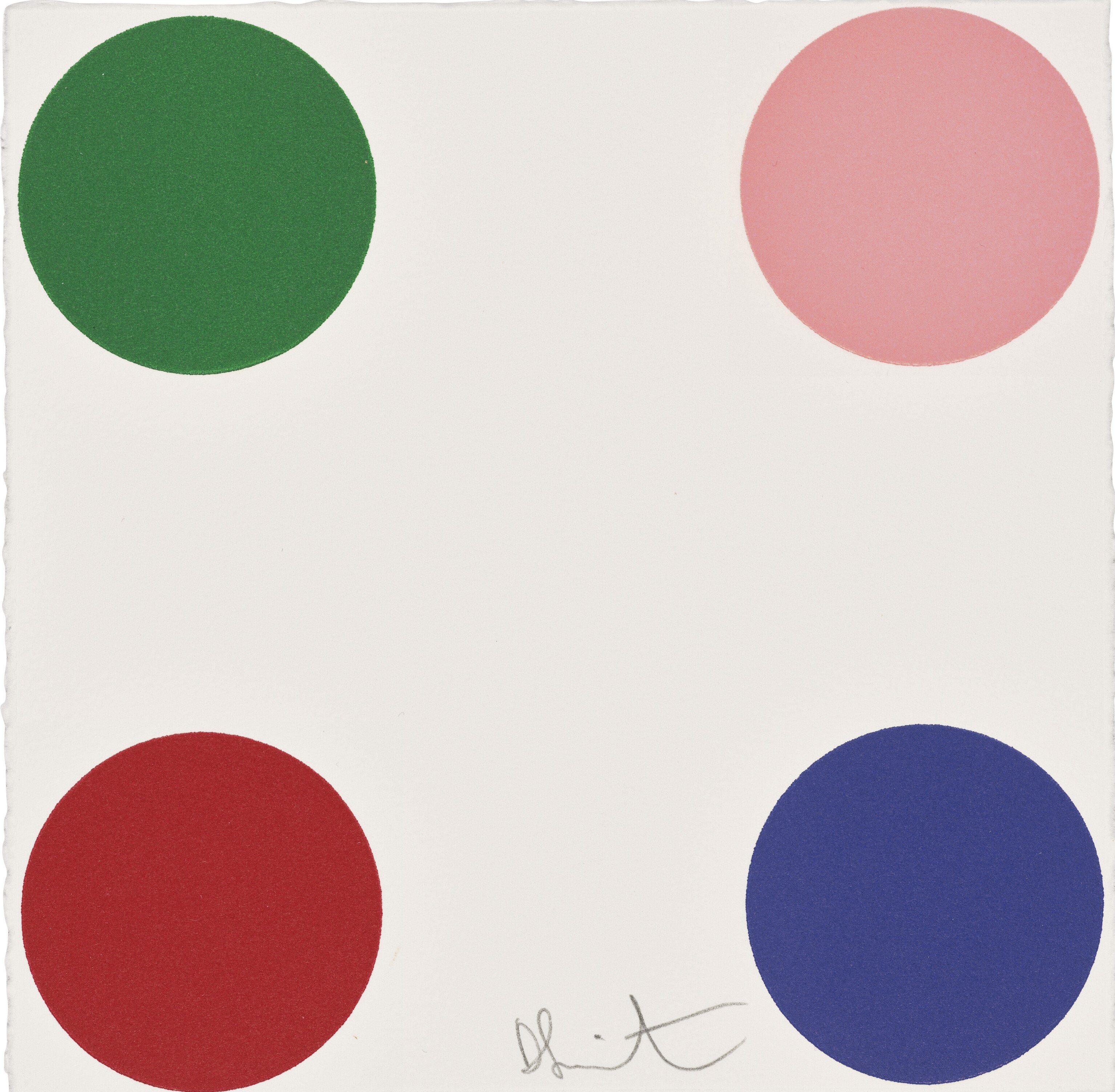 Damien Hirst - Cupric Bromide, from: 40 Woodcut Spots