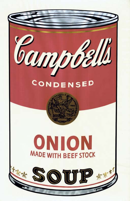 Andy Warhol - Onion Soup, from Campbell's Soup I