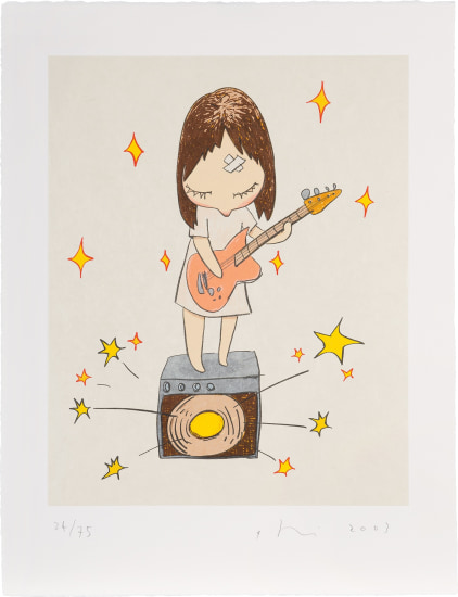 Yoshitomo Nara - Guitar Girl