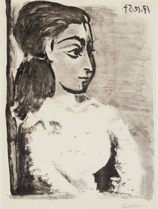 Pablo Picasso - Buste de Femme au Corsage blanc