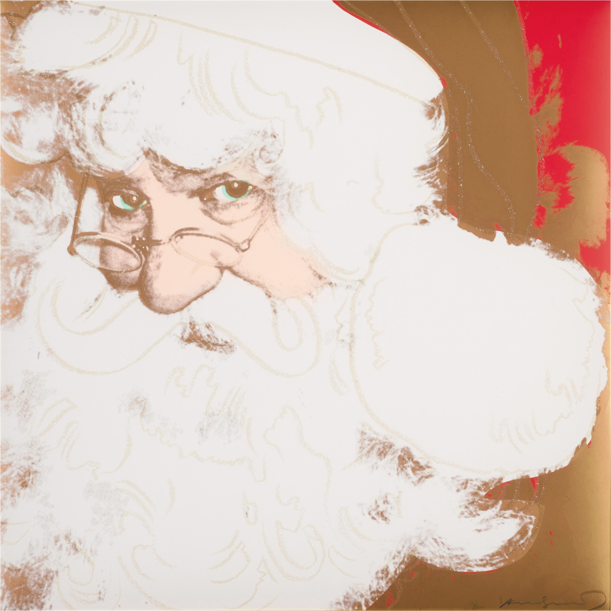 Andy Warhol - Santa Claus (Feldman & Schellmann II.266)