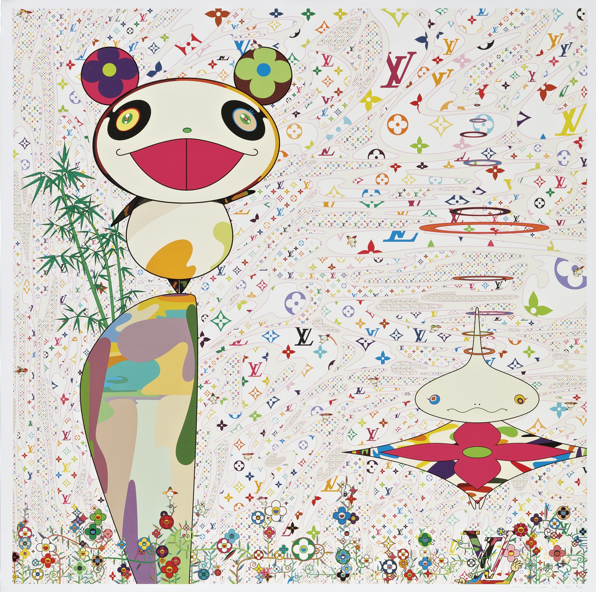 Takashi Murakami - SUPERFLAT MONOGRAM: PANDA & HIS FRIENDS