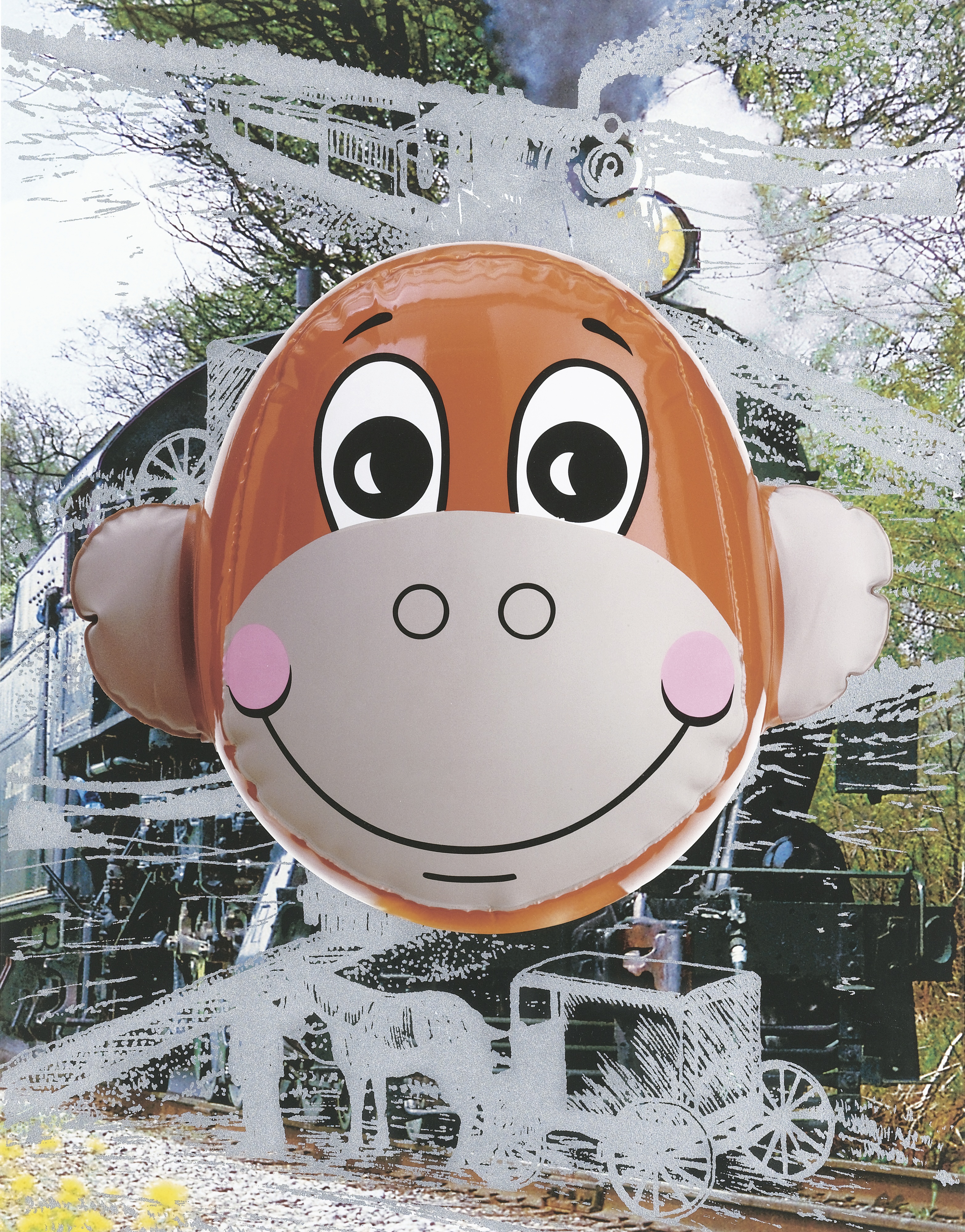 Jeff Koons - MONKEY TRAIN
