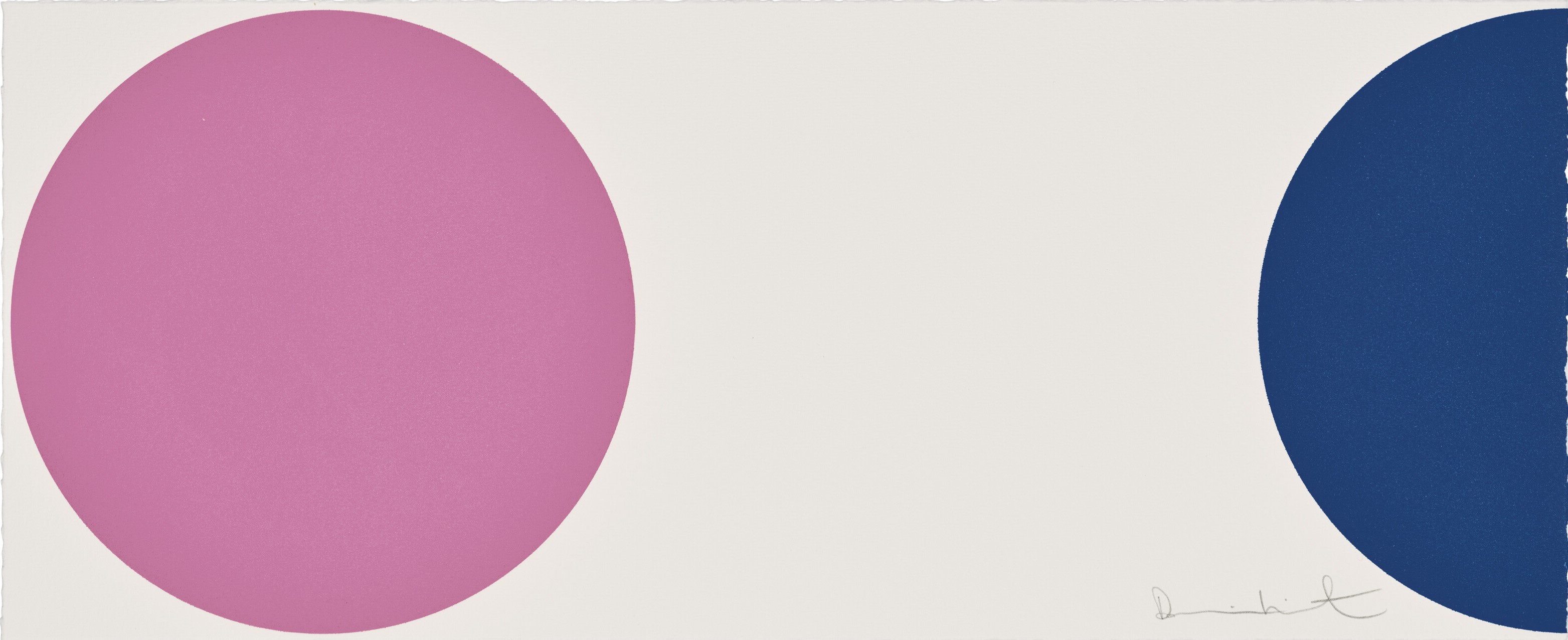 Damien Hirst - Quinizarin, from: 40 Woodcut Spots