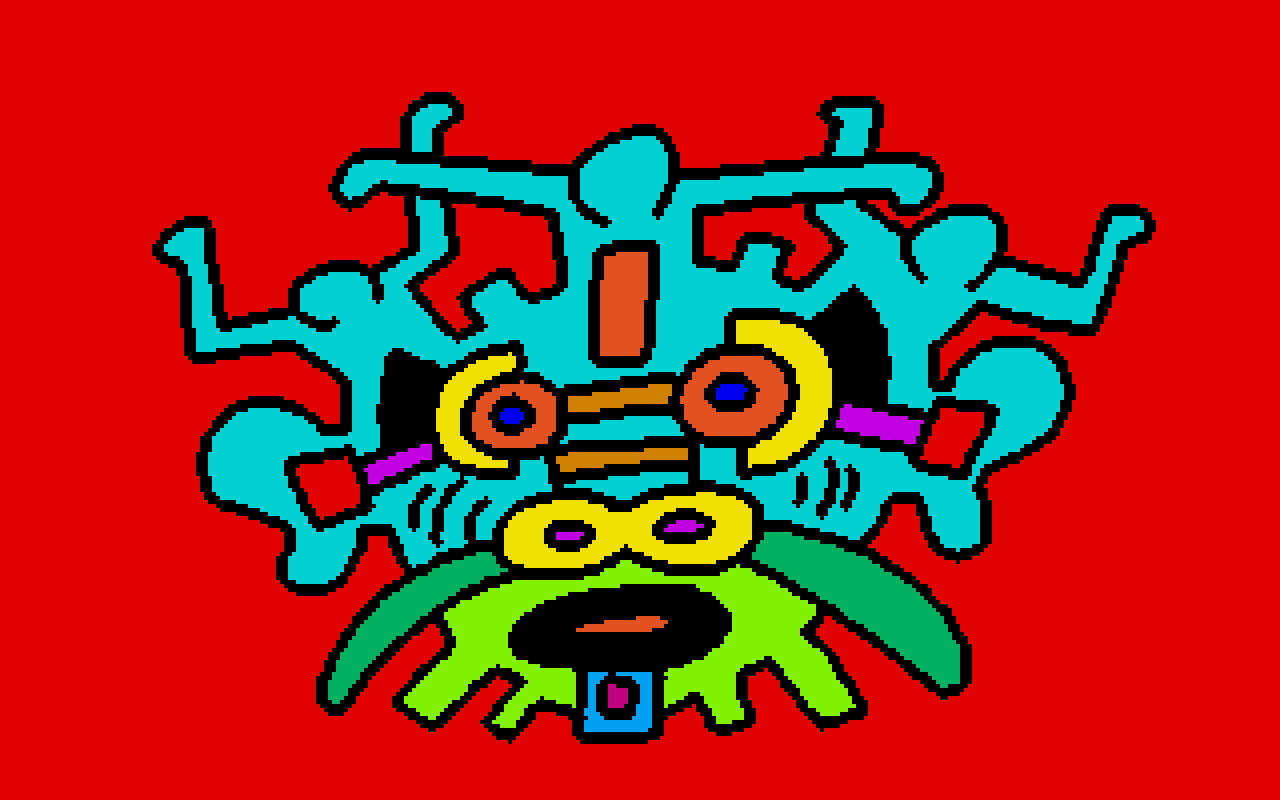 Keith Haring - Untitled (Feb 2, 1987)