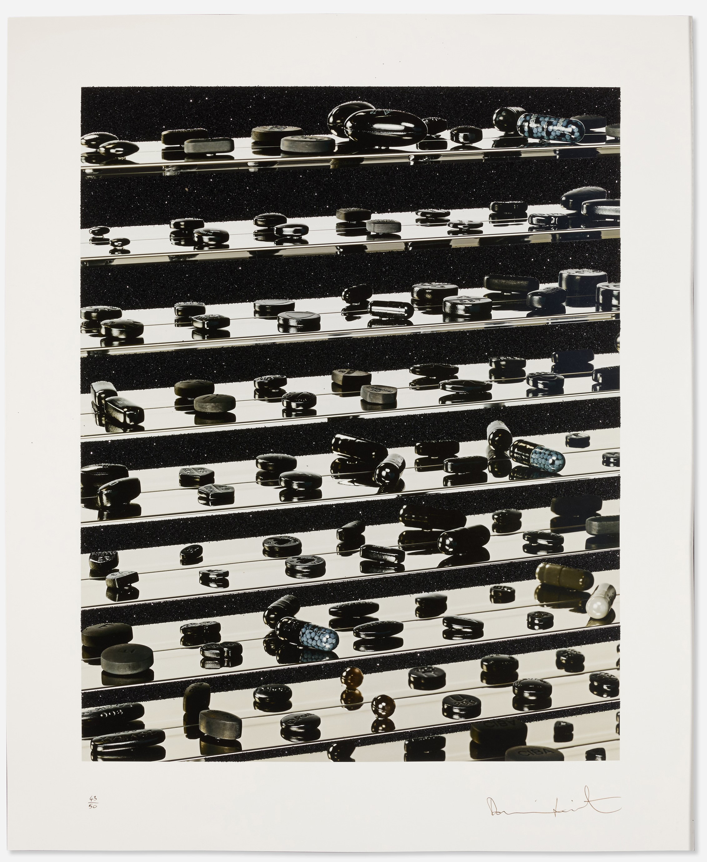 Damien Hirst - Dead Black Brilliant Utopia