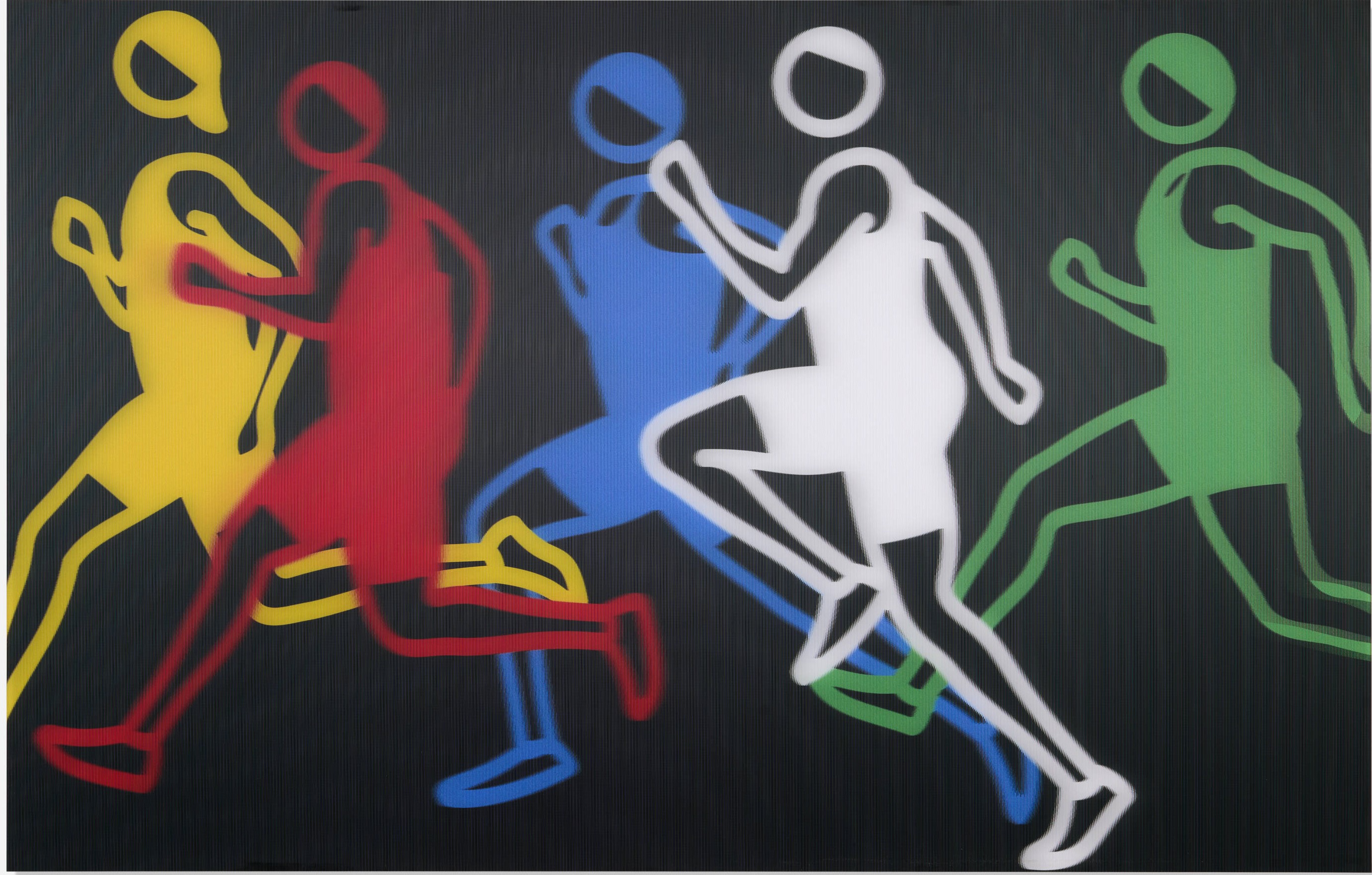 Julian Opie - Men Sprinters 3