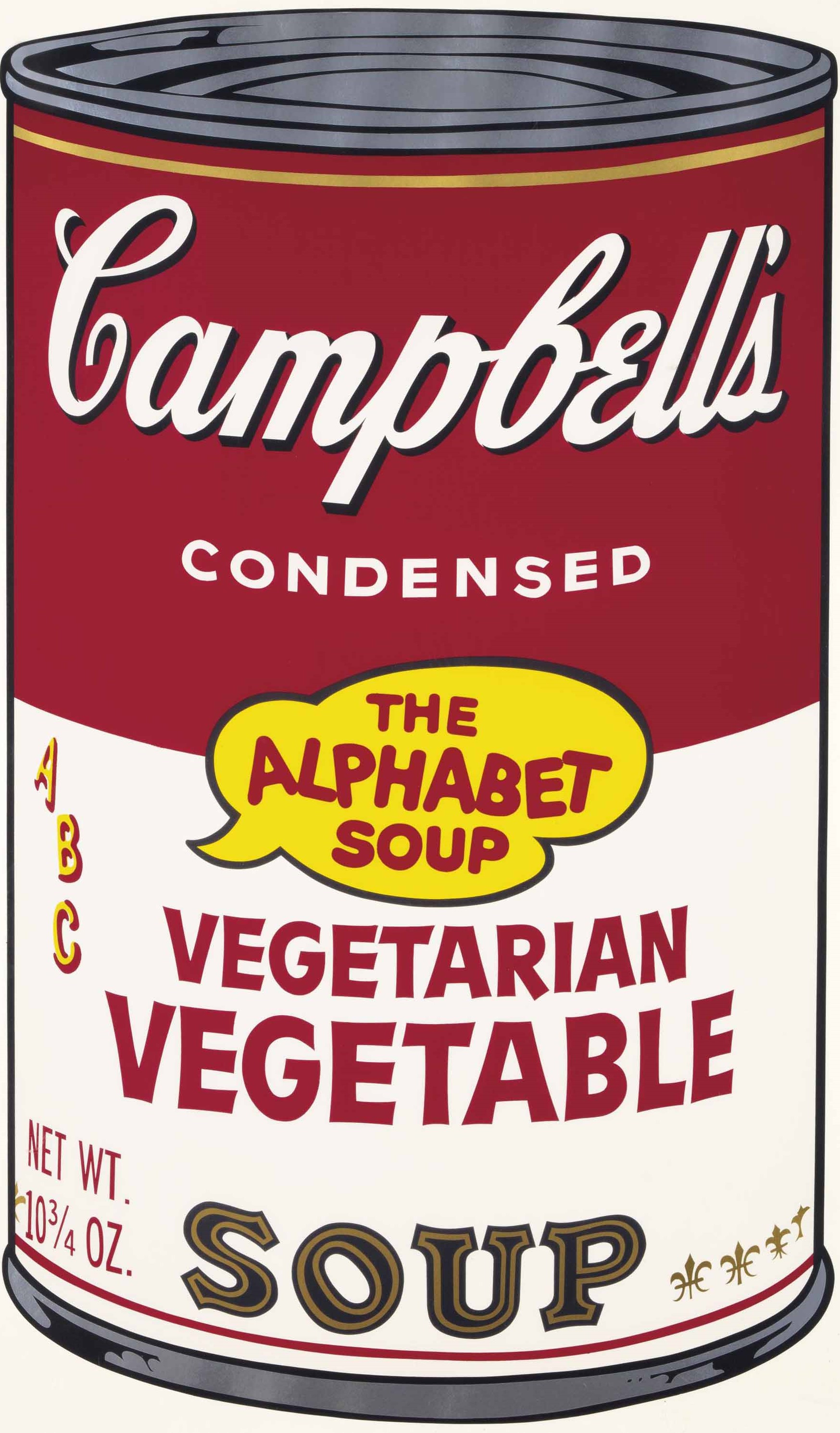 Andy Warhol - Vegetarian Vegetable, from Campbell's Soup II