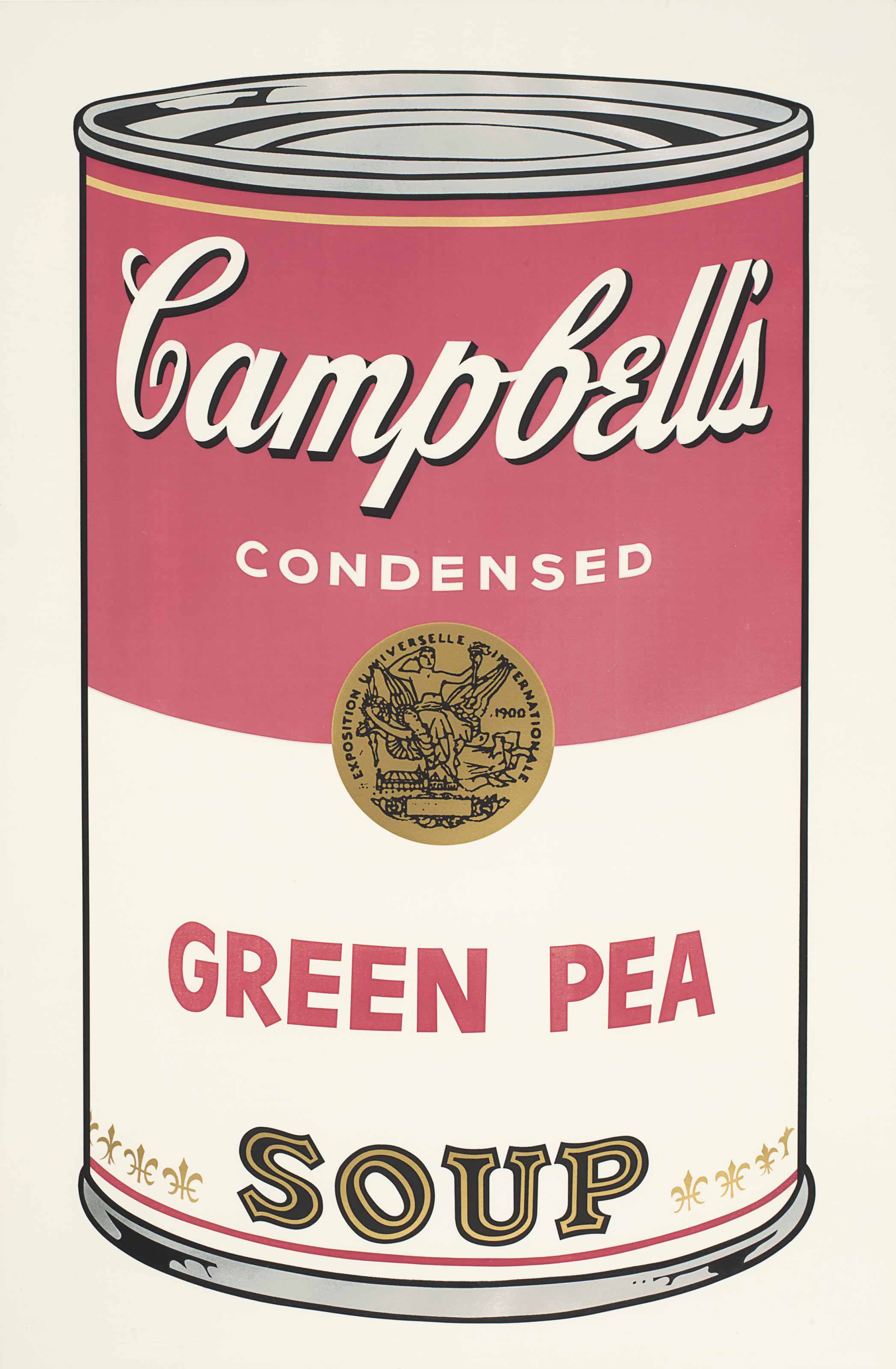 Andy Warhol - Green Pea Soup, from Campbell's Soup I (F. & S. II.50)