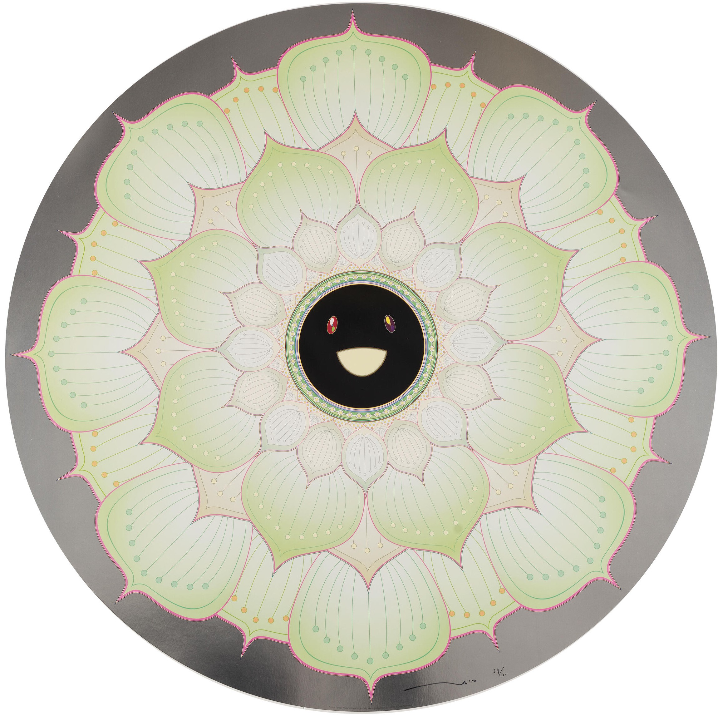 Takashi Murakami - Lotus flower, 2009
