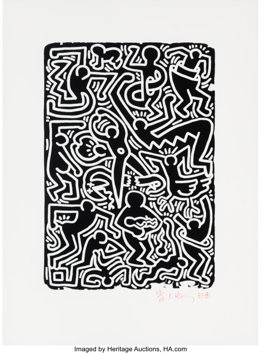 Keith Haring - Stones 5