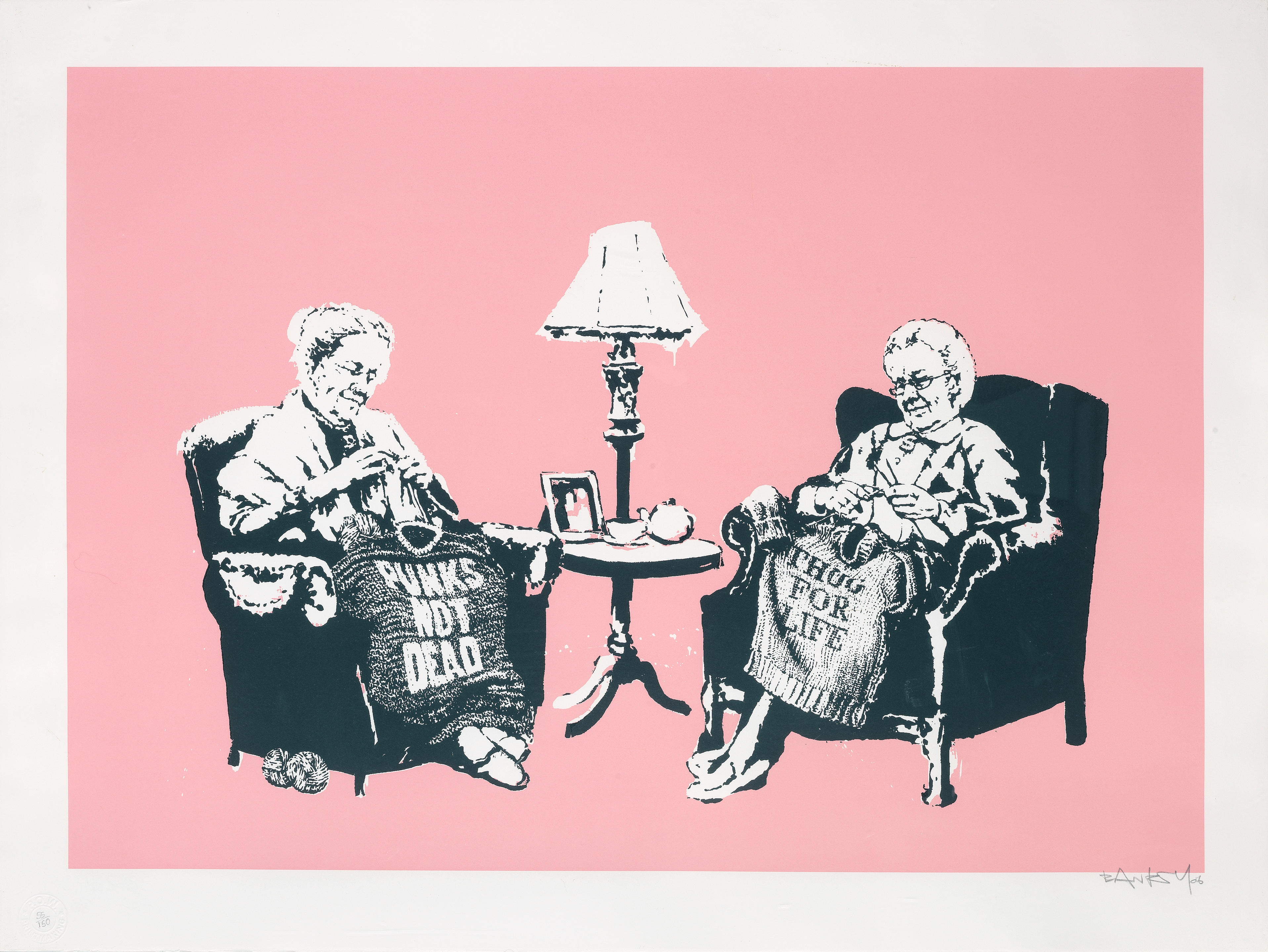 Banksy - Grannies