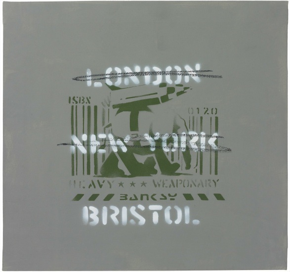 Banksy - London, New York, Bristol (Heavy Weaponry)