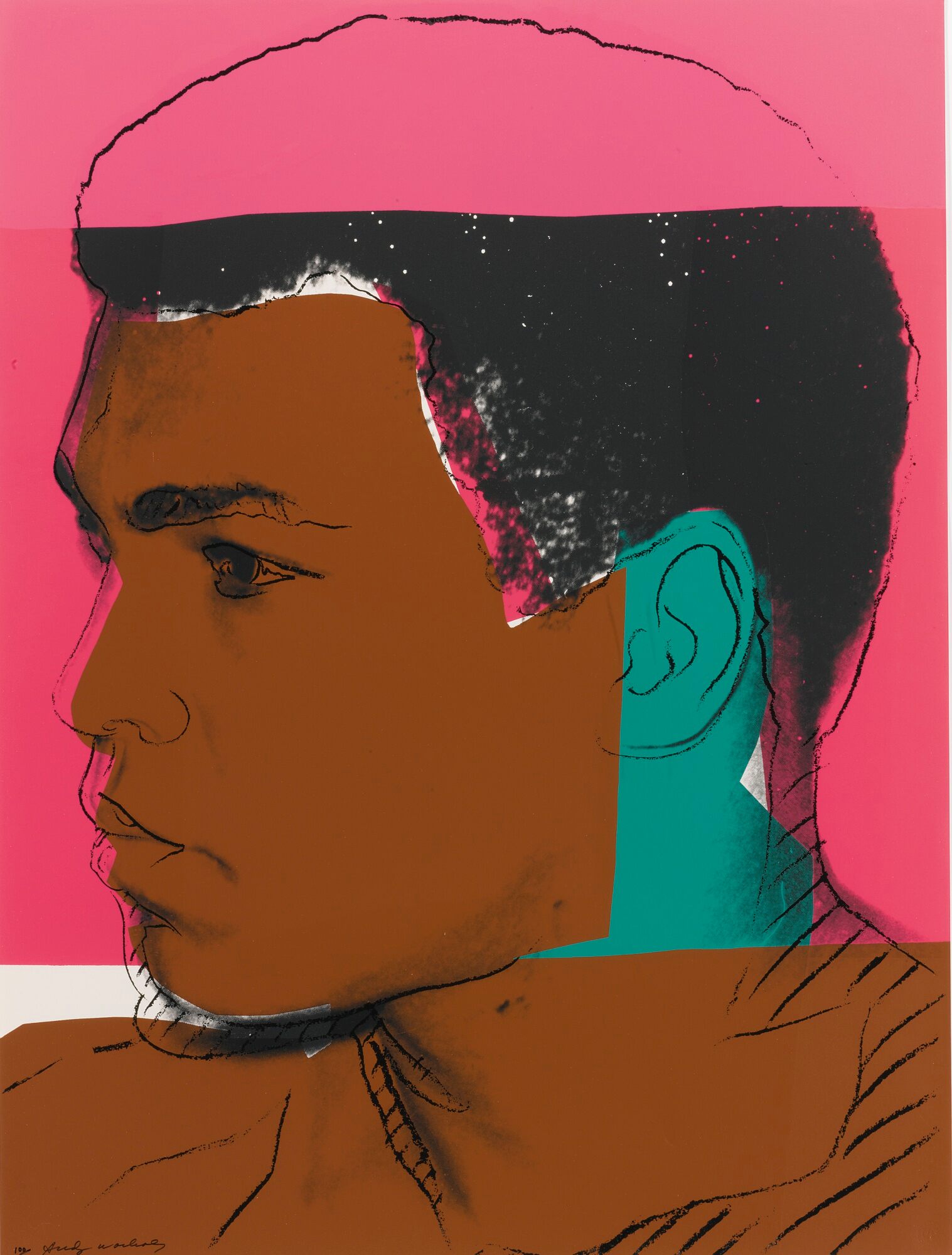 Andy Warhol - Muhammad Ali