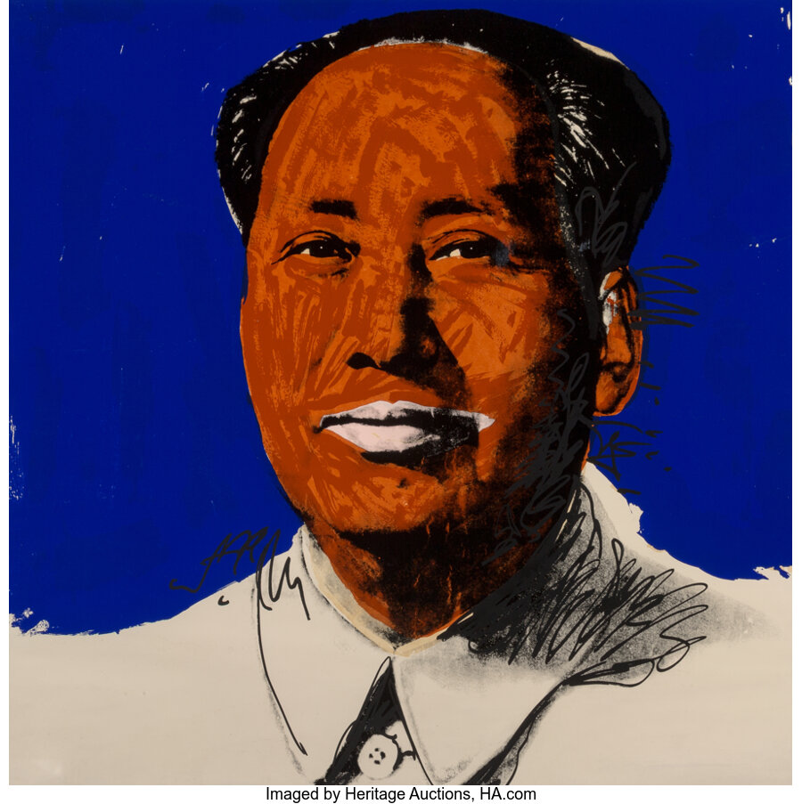 Andy Warhol - Mao, from Mao Portfolio