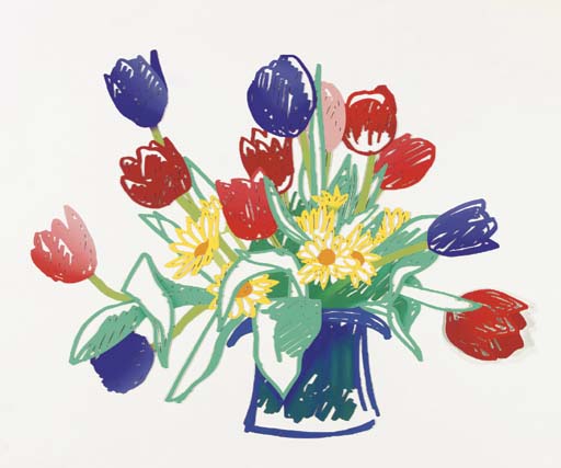 Tom Wesselmann - Birthday Bouquet Edition (Hat Vase)