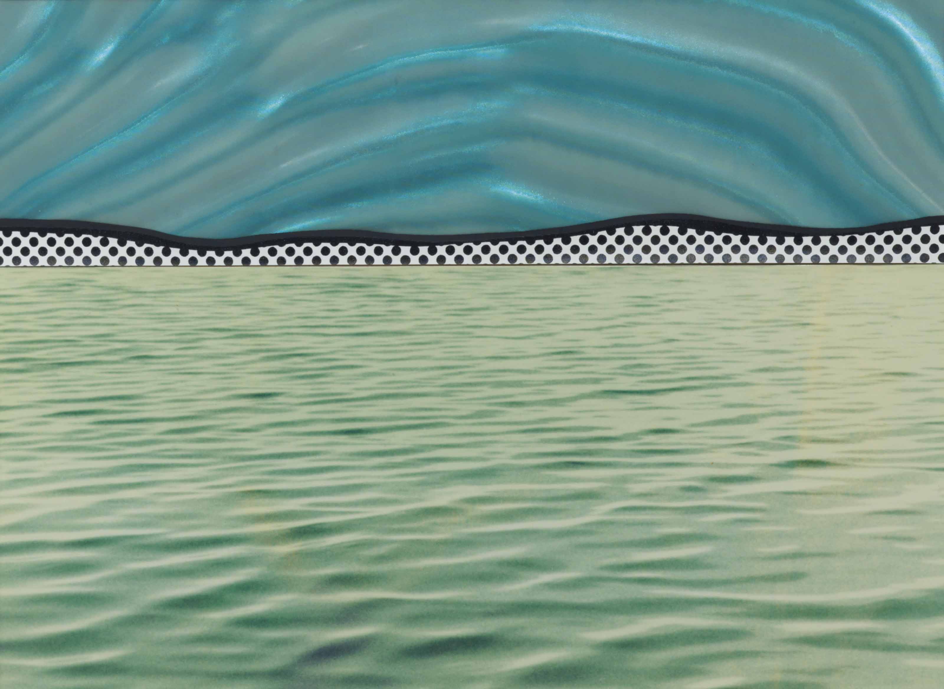 Roy Lichtenstein - Landscape 6, from Ten Landscapes