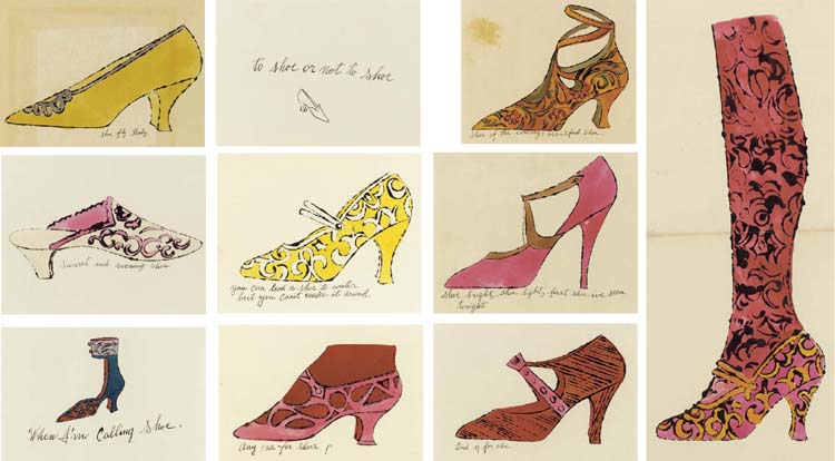 Andy Warhol - A La Recherche du shoe perdu