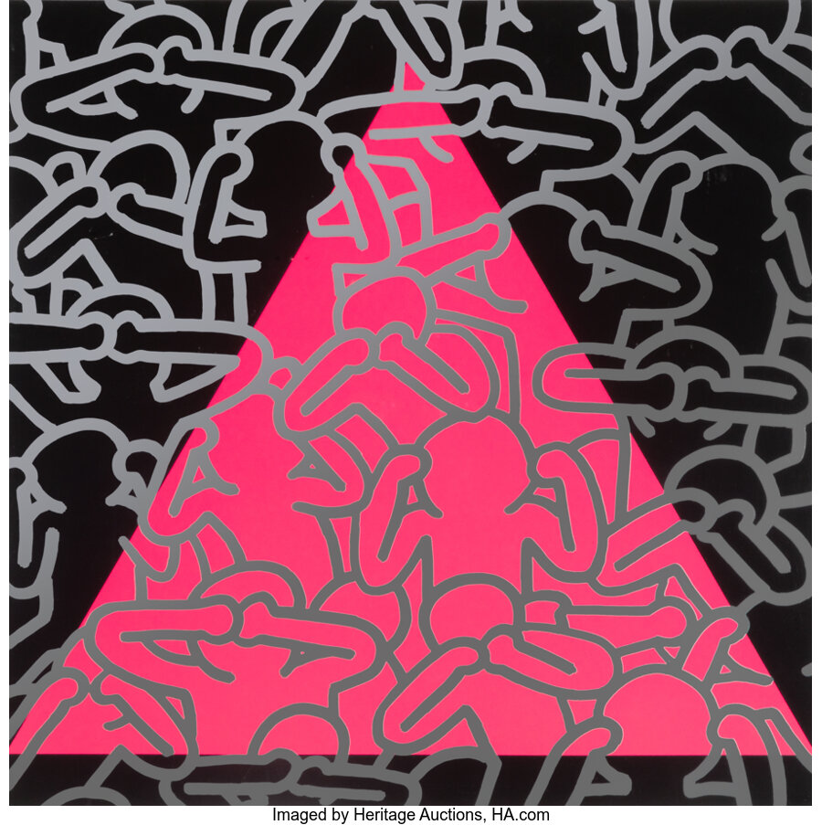 Keith Haring - Silence = Death