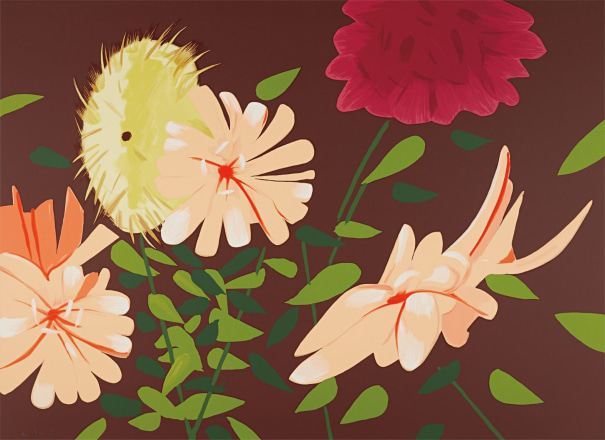 Alex Katz - Late Summer Flowers