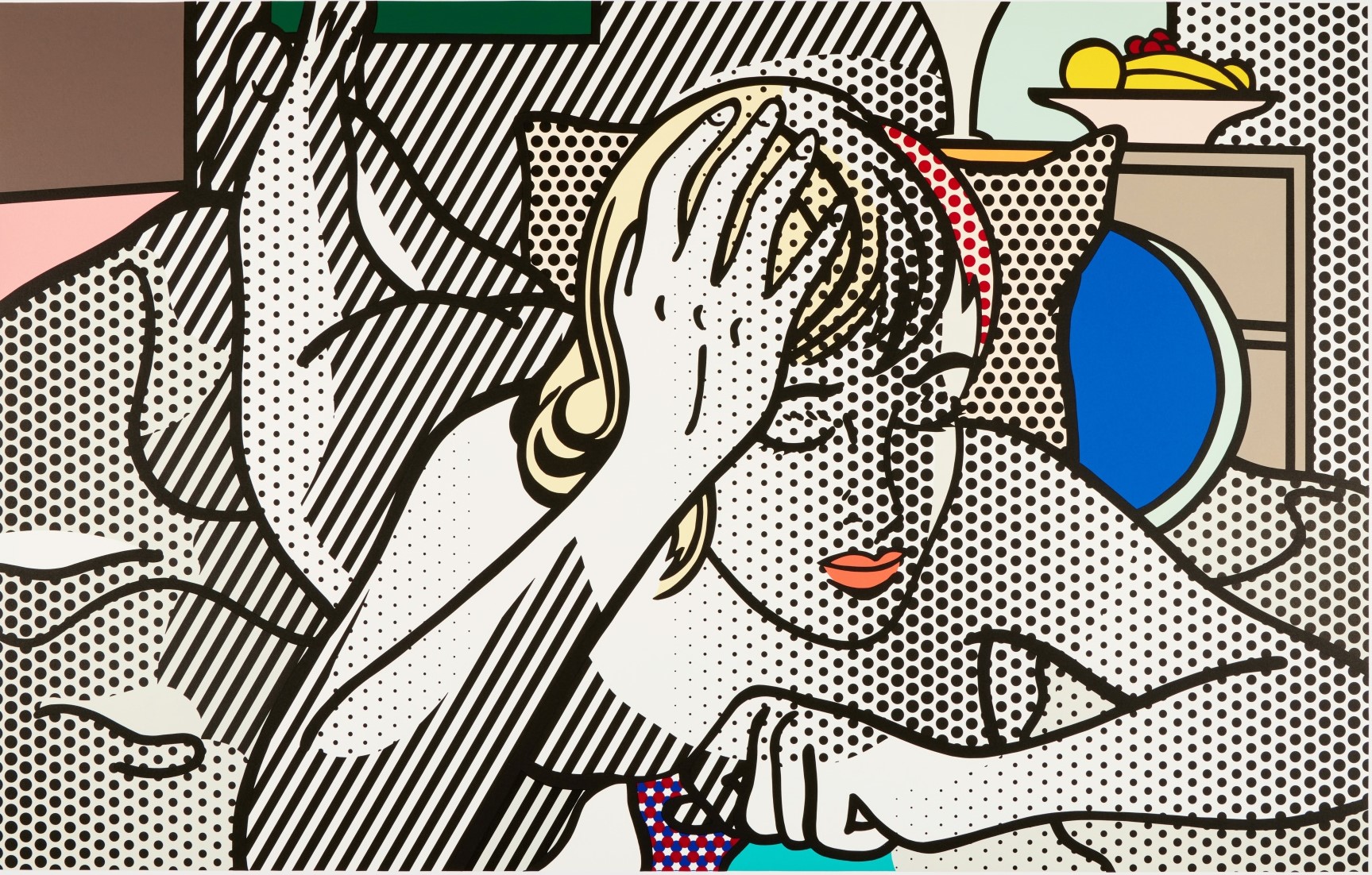 Roy Lichtenstein - Thinking Nudes (from Nudes Series)