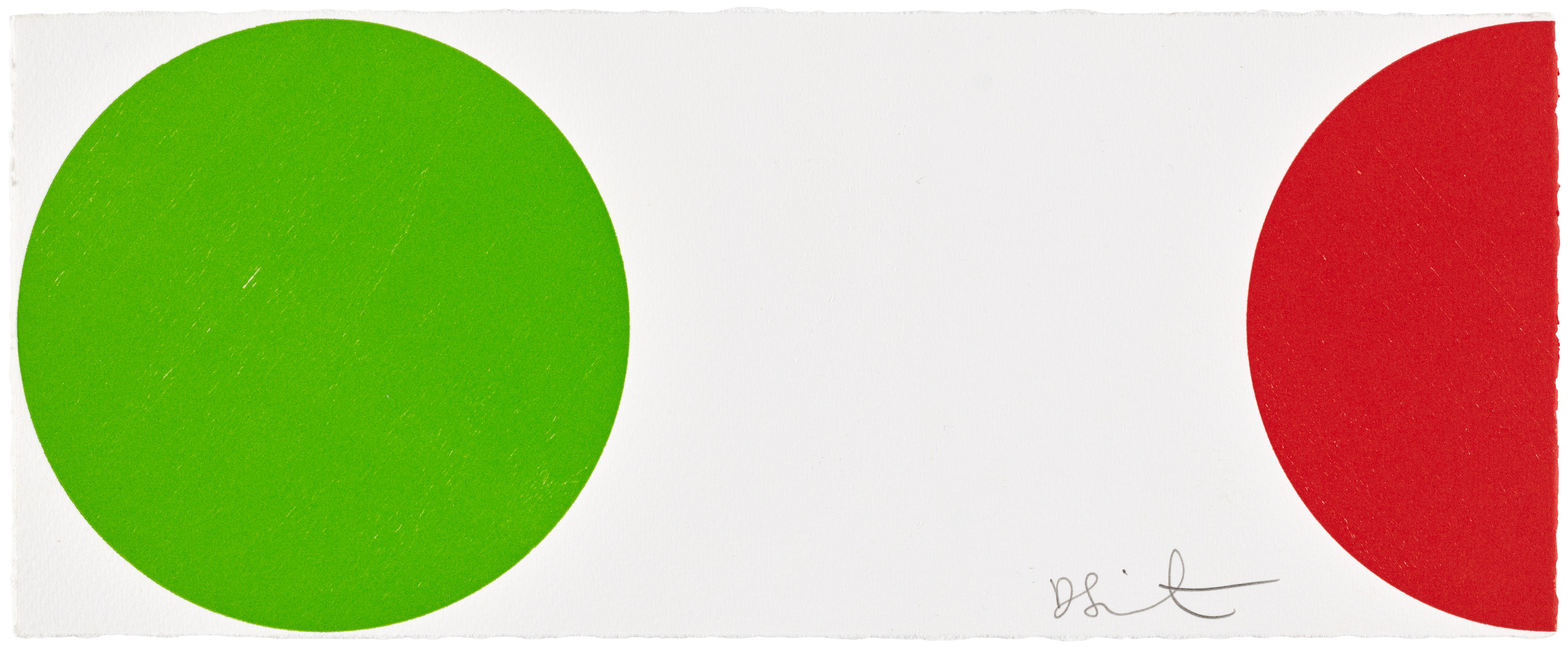 Damien Hirst - Cesium Sulfate, from 40 Woodcut Spots
