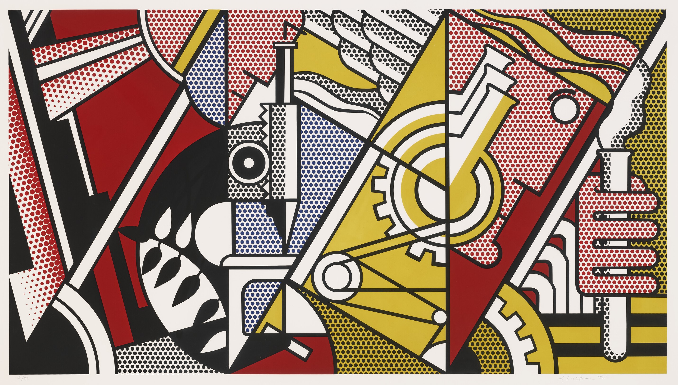 Roy Lichtenstein - Peace Through Chemistry I, from Peace Through Chemistry