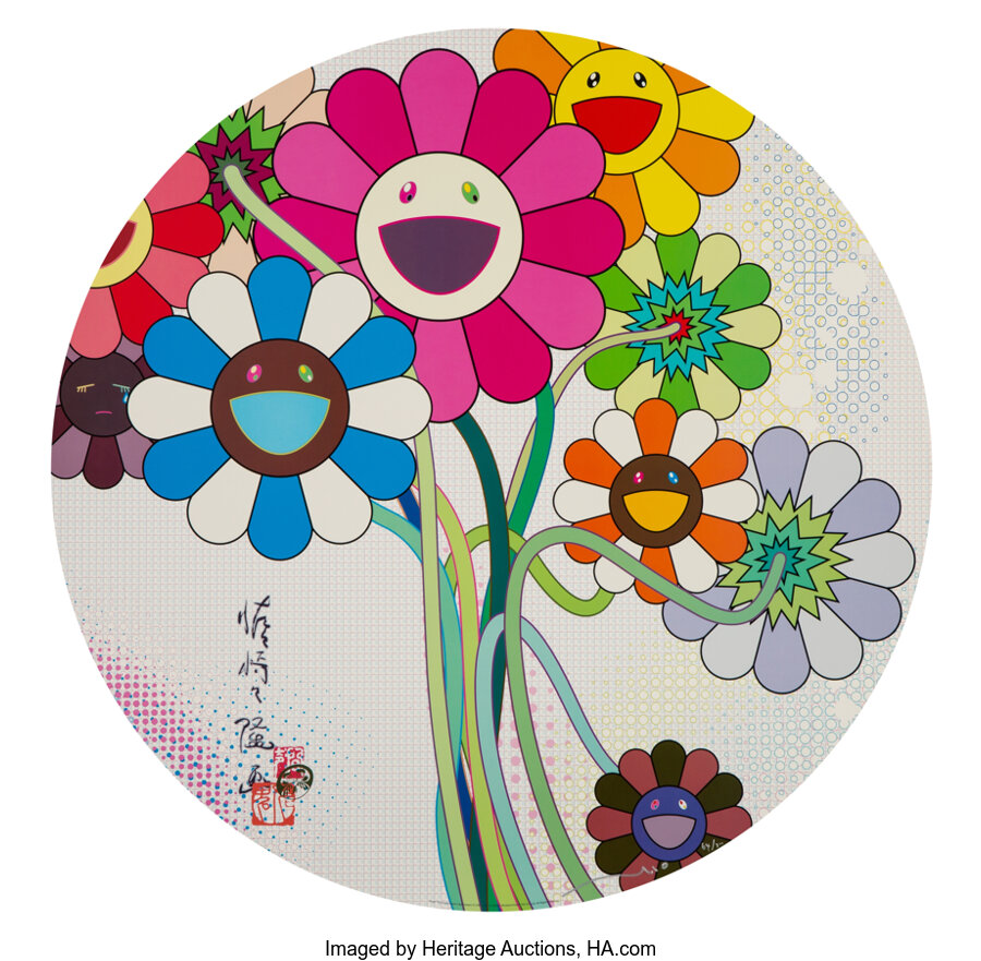 Takashi Murakami - Even the Digital Realm has Flowers to Offer!