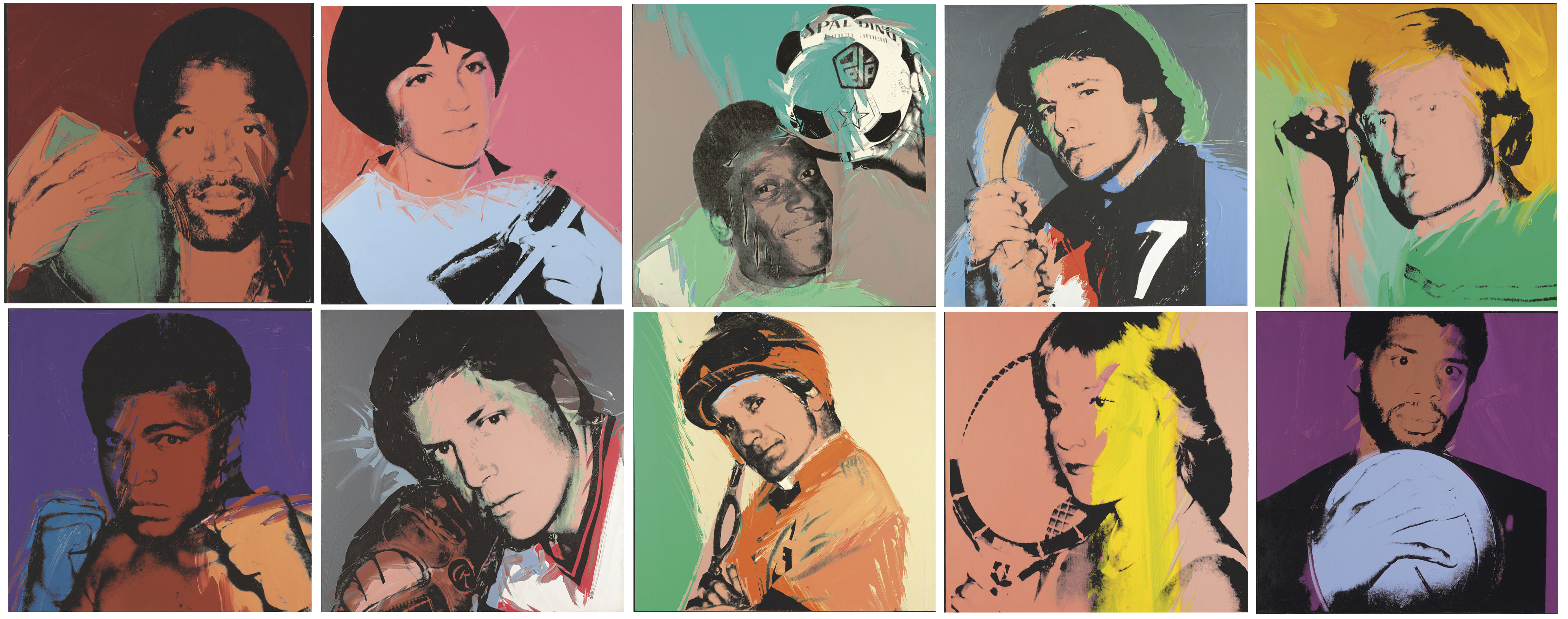 Andy Warhol - The Complete Athletes Series
