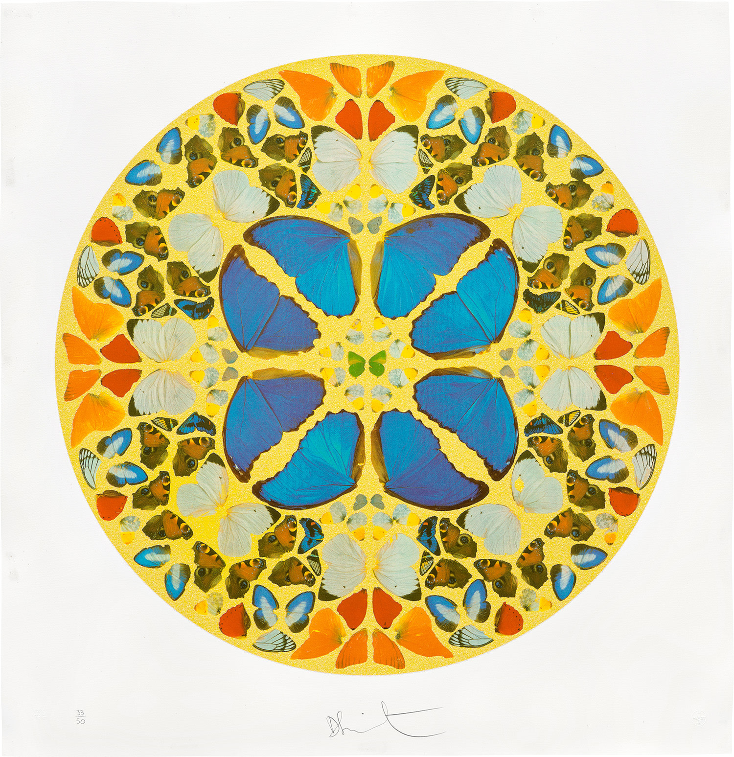 Damien Hirst - Domine, Dominus noster, from Psalm Prints