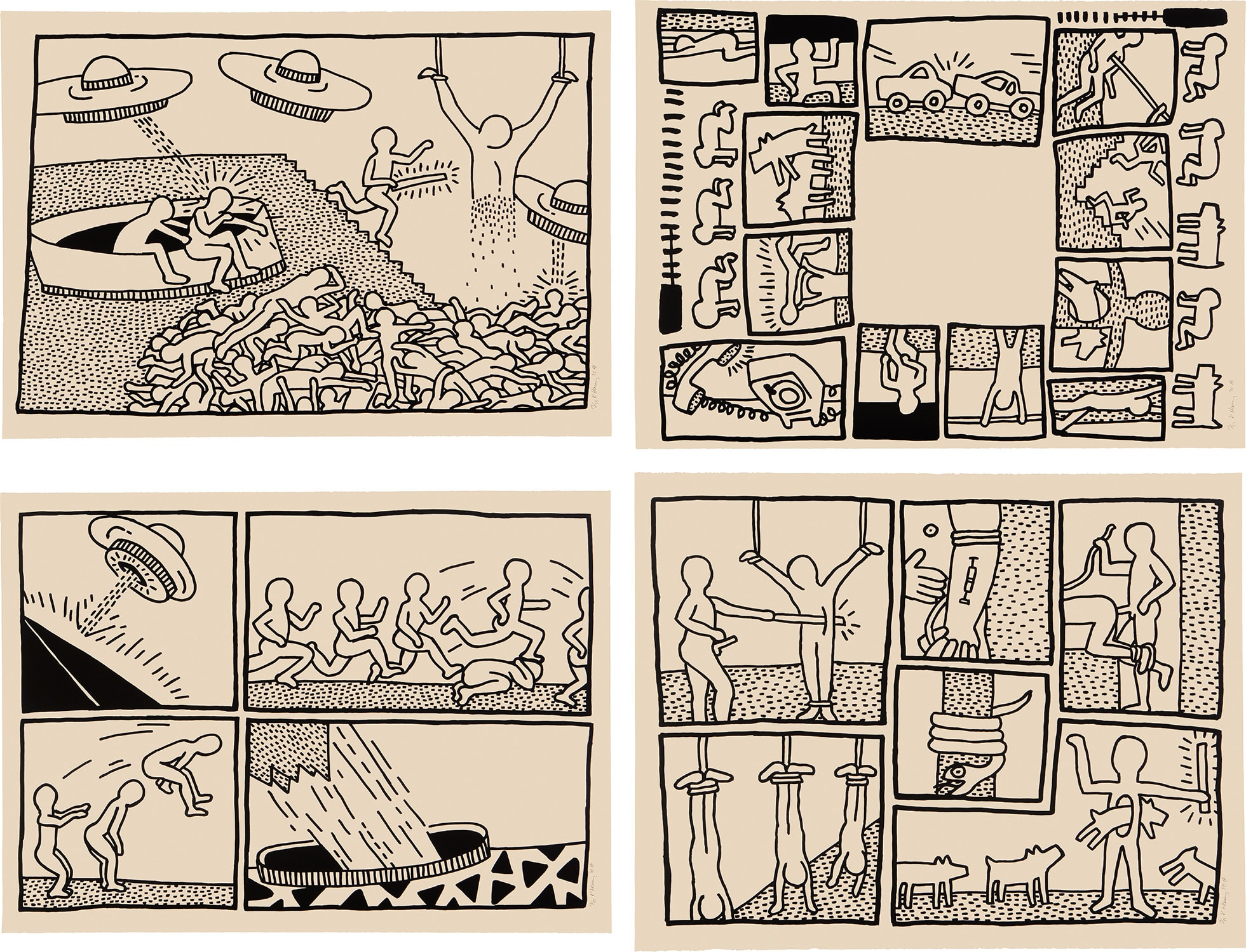 Keith Haring - The Blueprint Drawings (L. pp. 174-183)