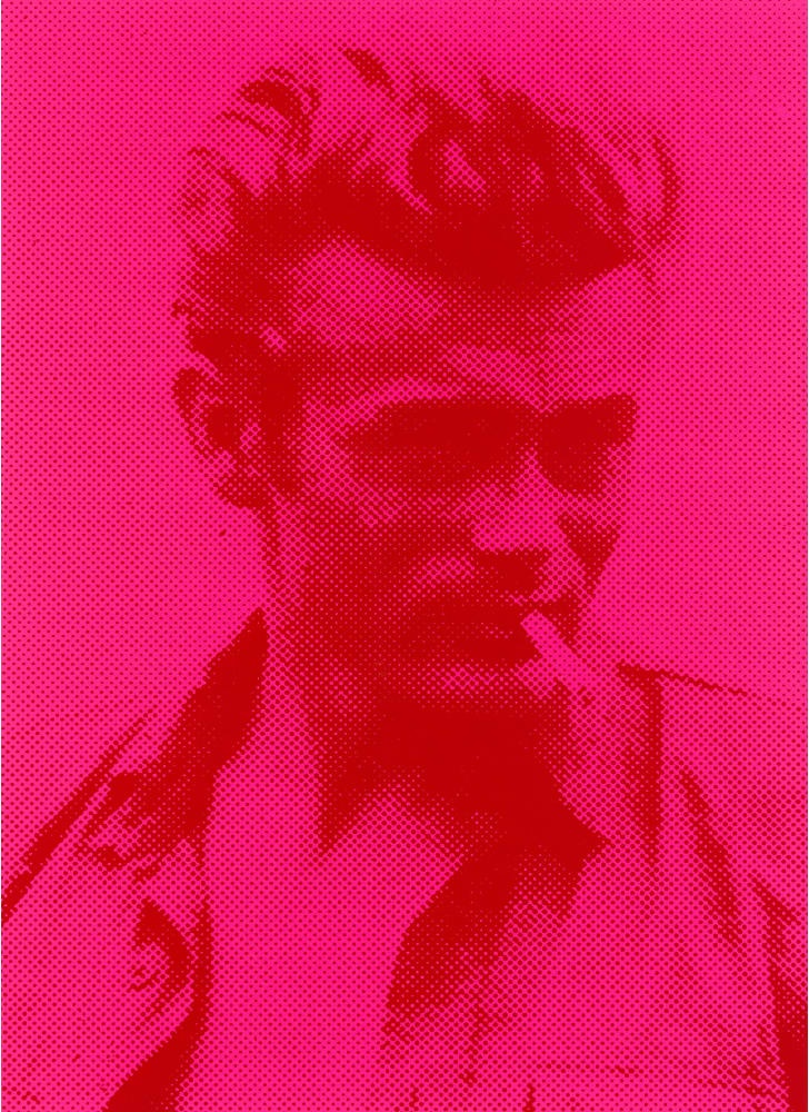 Russell Young - James Dean (Pink and Red)