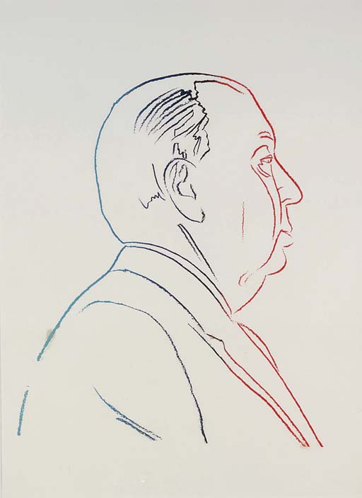 Andy Warhol - Alfred Hitchcock