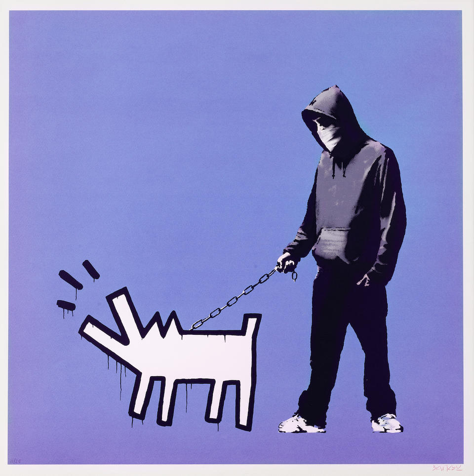 Banksy - Choose Your Weapon (Bright Purple)