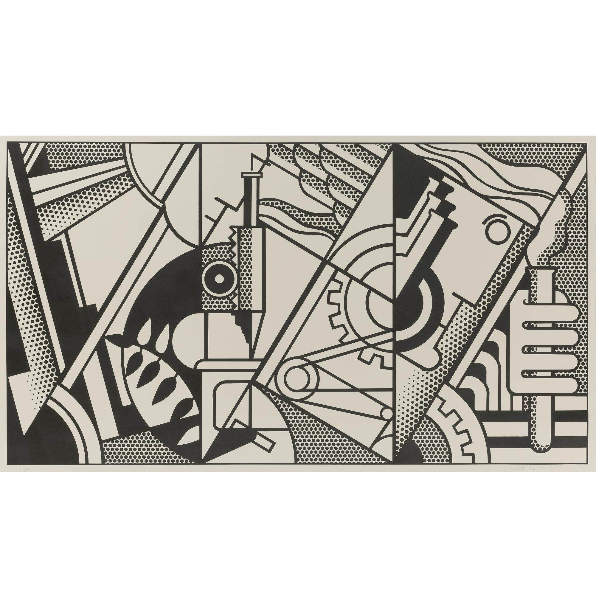 Roy Lichtenstein - Peace Through Chemistry III