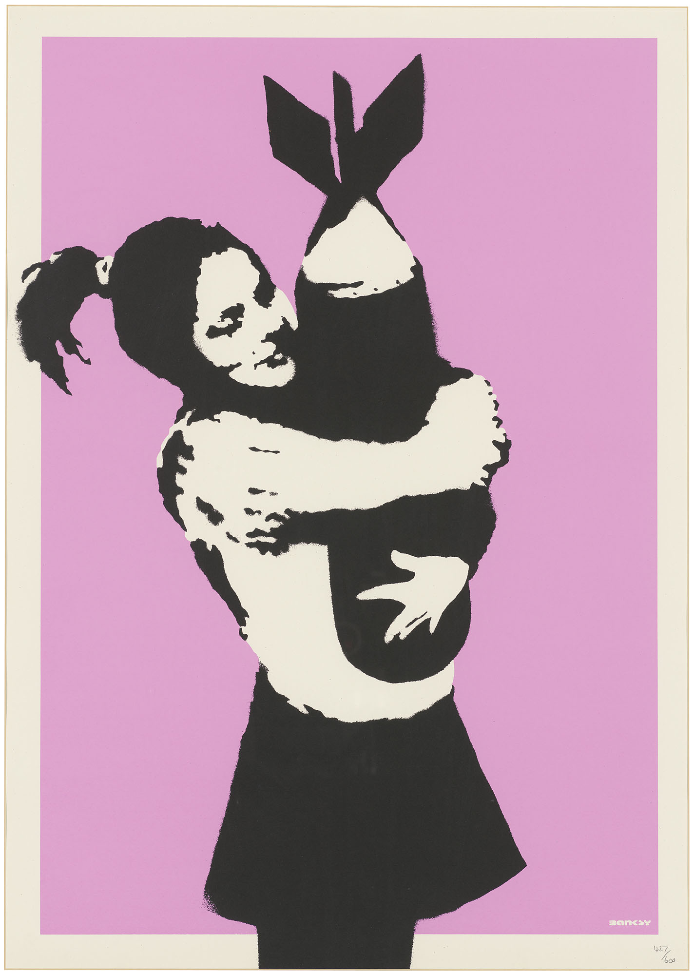 Banksy - Bomb Love (Bomb Hugger)