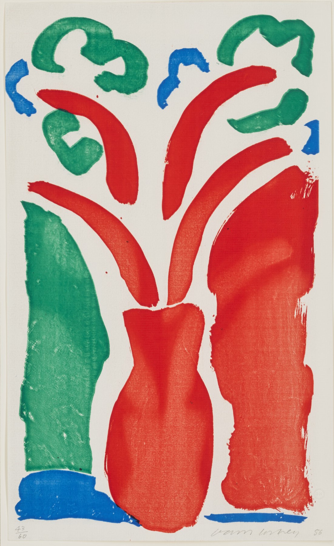 David Hockney - The Red Pot