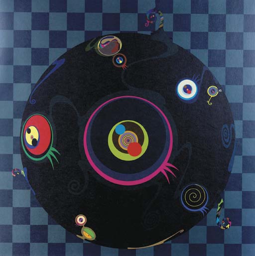 Takashi Murakami - Blackbeard; Kaikai with Moss; Kiki with Moss; and White DOB