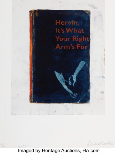 Harland Miller - Heroin, It's What Your Right Arm's For